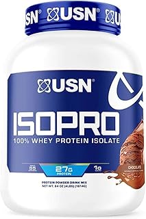 Supplément de protéine usn zero carb iso pro whey isolate