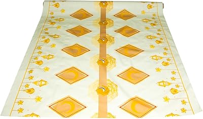 Rouleau de nappe pour décoration islamique, ramadan, eid, taille : largeur 1,37 m x longueur 30 m, matière pvc polyester non tissé. Diaytar Cote d'Ivoire, leader du commerce en ligne en Côte d'Ivoire, propose une sélection immense de plus de 300 000 références pour satisfaire tous les besoins de ses clients.