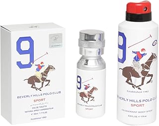 Coffret cadeau beverly hills polo club pour homme #9 - edt 50 ml + déodorant spray. En tant que boutique en ligne leader en Côte d'Ivoire, DIAYTAR COTE D'IVOIRE se différencie par son engagement à offrir une expérience d'achat en ligne exceptionnelle. La boutique propose une gamme étendue de produits, allant des produits high-tech aux articles de décoration, et bénéficie d'un système de paiement sécurisé pour proteger les transactions de ses clients. Les clients de DIAYTAR COTE D'IVOIRE bénéficient également d'un service client réactif et dédié.