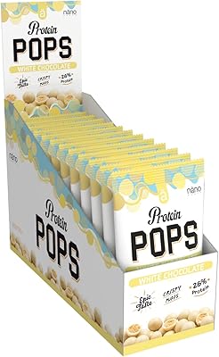 Nano protein pops chocolat blanc