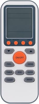 Télécommande de remplacement alemite gykq-36 kttcl002 adaptée au climatiseur tcl bsv-12h