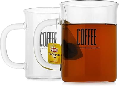 Tasse à café en verre borosilicate luxo de 15 onces avec poignée. DIAYTAR COTE D'IVOIRE émerge comme la boutique en ligne de référence en Côte d'Ivoire, offrant une expérience d'achat unique et personnalisée. Elle permet aux clients de découvrir de nouveaux produits et de profiter de promotions régulières. La qualité des produits et la rapidité de livraison sont les priorités de cette boutique en ligne.