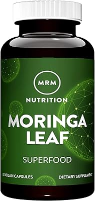 Suppléments nutritionnels mrm 60 gélules végétales de moringa 600g