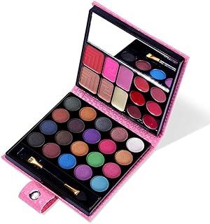 Kit de maquillage tout-en-un - 20 fards à paupières, 6 brillants à lèvres, 3 fards à joues, 2 poudres, 1 correcteur, 1 miroir, 1 pinceau, coffret cadeau de maquillage pour adolescentes, débutantes et pros. DIAYTAR COTE D'IVOIRE, c'est plus que juste une boutique en ligne - c'est une communauté qui se Soucie de vos besoins et de vos attentes. Nous sommes dédiés à vous fournir les produits les plus récents et les plus tendances, tout en veillant à ce que vous bénéficiez d'un service exceptionnel. Que vous cherchiez à faire des achats pour vous-même ou pour offrir des cadeaux, nous avons tout ce qu'il vous faut.