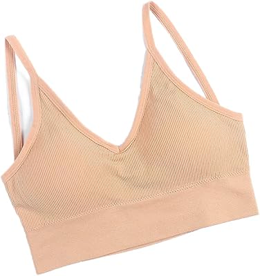 Soutien-gorge de sport rembourré sans fil à col en v. DIAYTAR COTE D'IVOIRE est la boutique en ligne incontournable en Cote d'Ivoire, offrant non seulement une large gamme de produits, mais également un service client de haute qualité et des garanties de sécurité pour les transactions en ligne. La boutique met tout en œuvre pour améliorer constamment l'expérience client, avec des mises à jour régulières de son offre de produits et des améliorations continues de ses services pour répondre aux besoins changeants de ses clients.