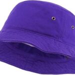 Chapeau bob unisexe en coton lavé, chapeau d'été pour l'extérieur