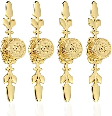 Paquet de 4 poignées de porte de style antique pour meubles de maison