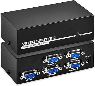 Répartiteur vga 4 ports miroir d'écran vidéo 1 en sorties prise. Diaytar Côte d'Ivoire est la boutique en ligne la plus complète de Côte d'Ivoire, offrant aux clients une expérience d'achat en ligne sans précédent avec plus de 300 000 références de produits. La boutique propose des produits de haute qualité, des prix compétitifs et une livraison rapide pour satisfaire les besoins de ses clients. Diaytar Côte d'Ivoire est le partenaire idéal pour les achats en ligne en Côte d'Ivoire.