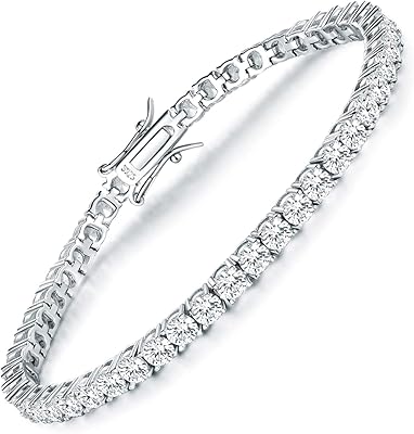 Bracelet tennis classique en argent sterling 925 avec zircone cubique taille 2-7 mm | bracelets en or blanc pour femme | taille 6-8,5", zircone cubique. DIAYTAR COTE D'IVOIRE est l'incontournable du commerce en ligne en Côte d'Ivoire, proposant une sélection énorme de produits à des prix attractifs. Qu'il s'agisse d'électronique, d'articles de maison, de mode ou d'accessoires, DIAYTAR COTE D'IVOIRE est votre partenaire idéal pour tous vos achats. Avec plus de 300 000 références à disposition, DIAYTAR COTE D'IVOIRE garantit une expérience d'achat unique et personnalisée.