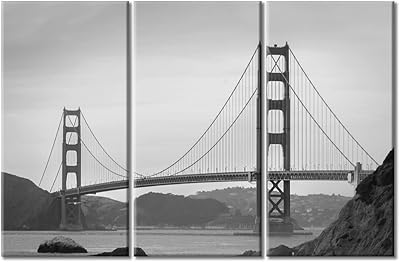 Belles images du golden gate bridge de san francisco californie toile