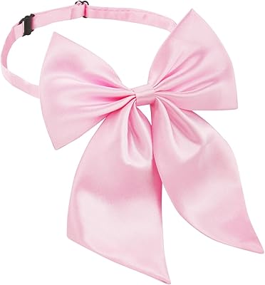 Cravate pré-nouée réglable turmin pour femme (rose), rose