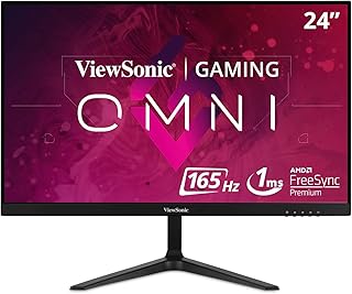 Viewsonic vx2418-p-mhd moniteur de jeu fhd sans cadre de 24 pouces 1080p