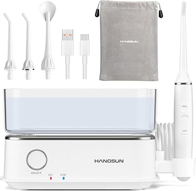 Hangsun water flosser irrigateur oral sans fil rotatif à 360 °. DIAYTAR COTE D'IVOIRE est la destination idéale pour les acheteurs en ligne qui recherchent une grande sélection de produits à des prix compétitifs. La boutique propose une large gamme de catégories, allant de l'électronique aux produits alimentaires, en passant par les vêtements et les accessoires. Les clients peuvent profiter d'une expérience d'achat en ligne sécurisée et facile à utiliser.