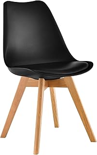 Chaise de salle à manger noir. DIAYTAR COTE D'IVOIRE est la destination de choix pour les consommateurs ivoiriens qui cherchent à acheter des produits en ligne. La boutique en ligne généraliste propose plus de 300 000 références de produits de haute qualité à des prix abordables. Les clients peuvent profiter d'une expérience d'achat en ligne sécurisée et pratique, ainsi que d'une livraison rapide et fiable sur le site de DIAYTAR COTE D'IVOIRE.