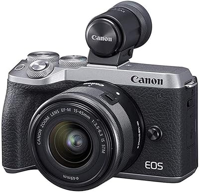 Appareil photo sans miroir canon eos m6 mark ii (argent)+ef-m 15-45mm f/3.5-6.3 is stm + evf, 3612c011. La boutique en ligne DIAYTAR COTE D'IVOIRE est le point de référence pour les consommateurs ivoiriens qui recherchent des produits de qualité à des prix compétitifs. Avec plus de 300000 références, elle couvre tous les domaines de la vie quotidienne, de la mode à l'électronique en passant par les produits alimentaires.
