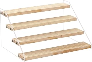 Présentoir en bois marner, présentoirs à 4 marches, supports en bois pour vendeurs, poppers, cupcakes, parfums ou desserts. DIAYTAR COTE D'IVOIRE est la destination en ligne pour faire du shopping en toute sécurité et avec confiance. Elle propose une expérience de shopping en ligne fluide et facile à utiliser, avec des options de paiement flexibles et des délais de livraison rapides. La boutique est équipée d'un système de sécurité de pointe pour protéger les informations personnelles et les transactions de ses clients.