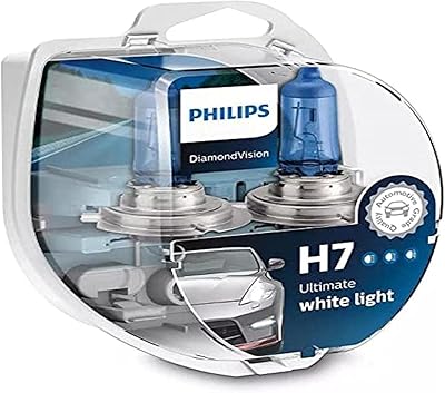 Philips - ampoules halogènes led diamond vision h7 (paire). Avec Diaytar Côte d'Ivoire, faites l'expérience d'une boutique en ligne généraliste qui dépasse vos attentes. Grâce à un catalogue immense comptant plus de 300 000 références, vous pouvez trouver tout ce dont vous avez besoin sans quitter votre maison. Diaytar se démarque par sa qualité de service et sa livraison rapide.