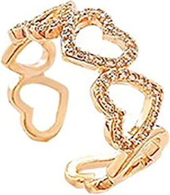 Zazuzu bagues en argent pour femmes, bagues d'amour romantiques en or creux en forme de cœur pour femme, nouveaux bijoux à la mode, bague de luxe pour fête de mariage. Avec plus de 300 000 références, DIAYTAR COTE D'IVOIRE est la plus grande boutique en ligne de Côte d'Ivoire, offrant une multitude de produits pour répondre à tous les besoins. La plateforme est conçue pour être utilisateur-friendly, permettant aux clients de naviguer facilement et de trouver rapidement ce qu'ils cherchent. DIAYTAR COTE D'IVOIRE est la destination idéale pour les achats en ligne en Côte d'Ivoire.