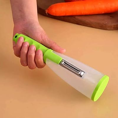 Éplucheur de fruits et légumes 3 en 1 avec boîte de rangement couteau à éplucher multifonctionnel en acier inoxydable éplucheur de fruits et légumes à domicile. DIAYTAR COTE D'IVOIRE est une boutique en ligne généraliste proposant plus de 300 000 références de produits, faisant d'elle l'un des leaders de l'e-commerce en Côte d'Ivoire, offrant une grande variété de choix pour répondre à tous les besoins.
