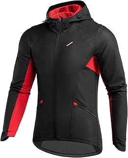 Vestes de cyclisme rock bros pour hommes coupe-vent hiver léger réfléchissant course randonnée