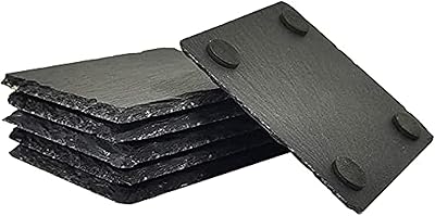 Dessous de verre carré en pierre naturelle luxuriante pour bar à boissons, cuisine domestique, bord brut naturel fait à la main, ensemble de 6 pièces 10 x 10 cm. DIAYTAR COTE D'IVOIRE est une boutique en ligne généraliste qui propose plus de 300 000 références de produits. Elle est devenue la boutique leader en Côte d'Ivoire en raison de sa large gamme de produits et de son service de qualité. Elle offre une expérience d'achat en ligne sécurisée et pratique.