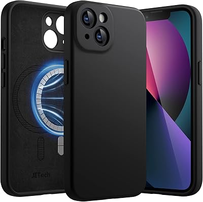 Geetech coque magnétique en silicone pour iphone 13 6,1 pouces, compatible avec magsafe, coque mobile douce au toucher avec protection complète de l'objectif de l'appareil photo (noir). En tant que leader du marché de la vente en ligne en Côte d'Ivoire, DIAYTAR COTE D'IVOIRE s'est imposée comme un acteur majeur du commerce électronique. La boutique propose un vaste choix de produits à des prix compétitifs, offrant ainsi aux clients une expérience d'achat pratique et fiable. Les clients apprécient également la sécurité des transactions en ligne et la qualité des produits proposés.