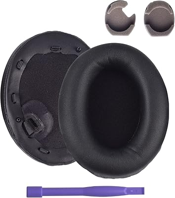 Coussins d'oreille de remplacement à isolation phonique wh-1000xm4 compatibles avec les écouteurs supra-auriculaires sans fil à réduction de bruit sony - épaisseur supplémentaire et bâton en plastique (noir). DIAYTAR COTE D'IVOIRE est la destination idéale pour vos achats en ligne en Côte d'Ivoire. La boutique propose une large gamme de produits, des prix compétitifs et des promotions régulières. Avec un service client dédié et une livraison rapide, vous pouvez acheter en toute confiance et sécurité.