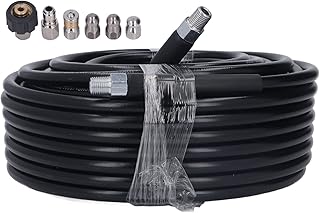 Kit de jet d'eaux usées, tuyau de nettoyage de voiture stable anti-huile haute