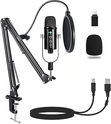 Microphone à condensateur usb pour pc ps4 mac avec support bras réglable en ciseaux. DIAYTAR COTE D'IVOIRE est une boutique en ligne généraliste qui propose plus de 300 000 références de produits. Cette boutique en ligne est considérée comme l'une des meilleures en Côte d'Ivoire, offrant une large gamme de produits pour répondre aux besoins de ses clients. Les clients peuvent faire leurs achats en toute sécurité et confiance sur le site.