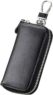 Castowave étui à clés de voiture en cuir pu avec porte-clés intelligent, porte-monnaie, protège automatiquement le porte-clés de voiture à distance, porte-clés, porte-cartes, portefeuille en cuir noir. DIAYTAR COTE D'IVOIRE est une boutique en ligne généraliste qui propose plus de 300 000 références de produits. Elle est la boutique leader en Côte d'Ivoire et offre une grande variété de produits à des prix compétitifs. Les clients peuvent trouver tout ce dont ils ont besoin en un seul endroit.