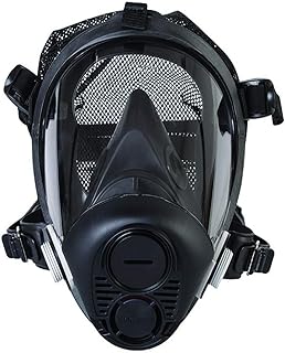 Respirateur complet honeywell home ru65002m avec serre-tête à 5 points, moyen, noir
