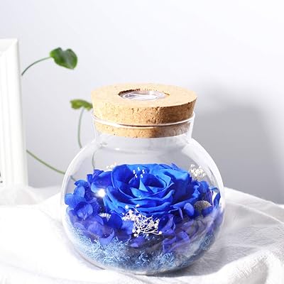 Rose bleue préservée avec lumière led d'ambiance, cadeau pour anniversaire, saint-valentin, noël, thanksgiving. La boutique en ligne DIAYTAR COTE D'IVOIRE se démarque par son offre incroyable de plus de 300 000 produits, allant des électroniques aux vêtements. Elle est devenue la destination de choix pour les Ivoiriens qui cherchent à acheter en ligne avec confiance. DIAYTAR COTE D'IVOIRE garantit la qualité et la fiabilité de ses produits.