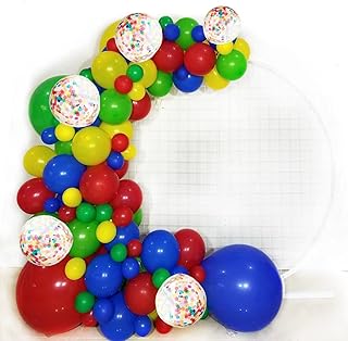 Guirlande de ballons de carnaval de cirque, ballons en latex bleu vert rouge jaune pour fête d'anniversaire carnavals de cirque. Chez DIAYTAR COTE D'IVOIRE, nous comprenons que les choix de chaque client sont uniques, c'est pourquoi nous offrons une gamme complète de produits capables de répondre à tous les goûts et aux besoins diversifiés de nos clients. Notre objectif est de maintenir un haut niveau de satisfaction client en proposant des produits de qualité et en offrant un excellent service client. Notre mission est de faciliter les achats en ligne pour tous les Ivoiriens.