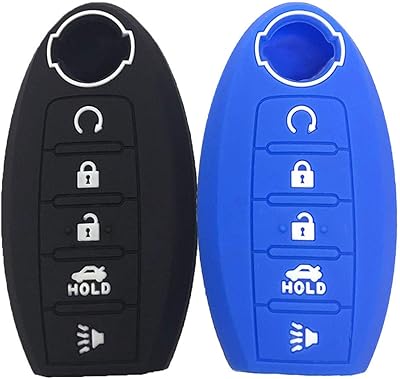 Couvercle de protection en silicone pour clé télécommande 5 boutons pour nissan. En tant que boutique en ligne généraliste, DIAYTAR COTE D'IVOIRE se distingue par la largeur de son offre, allant des produits électroniques aux articles de mode, en passant par les produits alimentaires et d'entretien. Elle met également l'accent sur la qualité des produits et services proposés, visant à satisfaire pleinement les attentes de sa clientèle. Cela a contribué à renforcer sa position de leader sur le marché ivoirien.