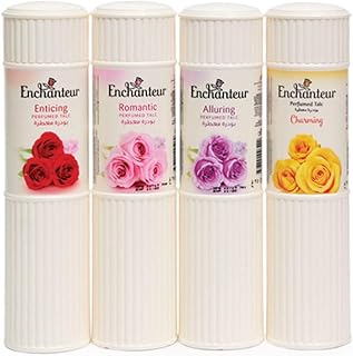 Poudre de talc enchanteur assortiment 4 x 250 grammes