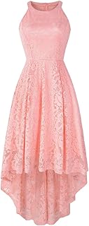 Robe de demoiselle d'honneur vintage en dentelle florale à col licou et dos haut et bas pour femme, robe de demoiselle d'honneur pour bal de promo, cocktail, robe de soirée formelle. La boutique en ligne DIAYTAR COTE D'IVOIRE se caractérise par sa flexibilité et sa réactivité aux besoins des consommateurs. Elle propose différents canaux de communication pour faciliter les échanges avec les clients et répondre à leurs préoccupations. Cela démontre l'engagement de la boutique à offrir une expérience d'achat en ligne fluide et satisfaisante.