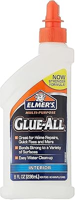 Colle multi-usages elmer's products e3820, 8 oz, blanche, 8 oz