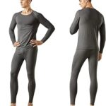 Ensemble de sous-vêtements thermiques fit extreme max heat pour hommes avec doublure