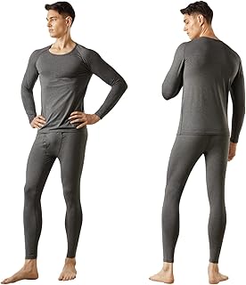 Ensemble de sous-vêtements thermiques fit extreme max heat pour hommes avec doublure