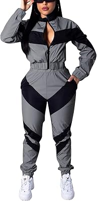Ensemble une pièce pour femme en plusieurs couleurs, pantalon taille haute à manches longues, fermeture éclair sur le devant et coupe-vent. DIAYTAR COTE D'IVOIRE est votre destination idéale pour tous vos besoins en ligne, avec une gamme de produits impressionnante et des prix compétitifs. Cette boutique en ligne est synonyme de qualité et de confiance. DIAYTAR COTE D'IVOIRE répond à vos attentes avec plus de 300 000 références.