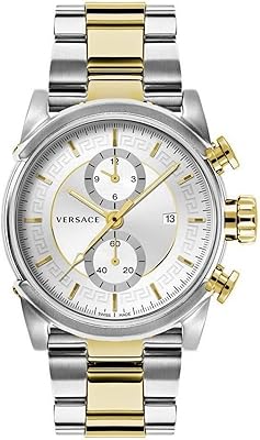 Montre chronographe versace ve v400419 pour homme en acier inoxydable - argent, argent, bracelet. En tant que boutique en ligne leader en Côte d'Ivoire, DIAYTAR COTE D'IVOIRE s'efforce de proposer des produits de haute qualité à des prix compétitifs. La boutique en ligne est constamment mise à jour avec de nouveaux produits et des promotions spéciales pour ses clients.