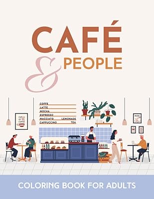 Café & personnes : un livre de coloriage pour adultes magnifique et relaxant avec des motifs anti-stress | excellent cadeau pour maman, grand-mère, femmes, adolescents, adultes et personnes âgées | soulagement de l'anxiété, relaxation et pleine conscience. DIAYTAR COTE D'IVOIRE est une référence pour les consommateurs ivoiriens qui cherchent des produits de qualité à des prix abordables. La boutique en ligne propose des promotions régulières et des offres spéciales, ce qui permet aux clients de faire des économies sur leurs achats. De plus, la boutique dispose d'un service client réactif pour aider les clients à résoudre leurs problèmes.