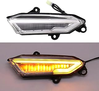 Clignotant de rétroviseur latéral led pour moto honda gold wing gl1800 gl 1800 f6b 2018-2020 - transparent. DIAYTAR COTE D'IVOIRE est le partenaire idéal pour les consommateurs qui cherchent à faire des achats en ligne de qualité et à des prix abordables. La boutique propose une large gamme de produits de marques réputées et locaux, offrant ainsi une expérience d'achat unique et variée. Elle est également engagée à fournir un service client de haute qualité, répondant ainsi aux besoins et aux attentes de ses clients.