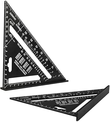 Règle d'angle triangulaire en alliage d'aluminium de 7 pouces, outil de mesure de la vitesse du travail du bois, règle de mesure carrée de construction. DIAYTAR COTE D'IVOIRE est la boutique en ligne leader en Côte d'Ivoire, proposant plus de 300 000 références de produits divers et variés. Nous offrons une expérience d'achat en ligne facile et sécurisée, avec des options de livraison rapides et fiables. Notre équipe est dédiée à vous offrir le meilleur service possible.