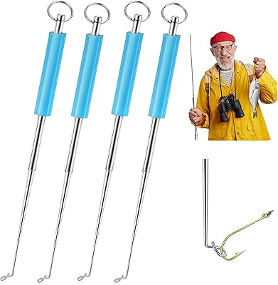 Outil portatif de retrait d'hameçon de pêche, poignée en silicone en acier inoxydable, outil de retrait d'hameçon de pêche, 4 pièces, bleu. DIAYTAR COTE D'IVOIRE se distingue par son approche client-centered, offrant une expérience d'achat en ligne simple, sécurisée et pratique. Les clients peuvent parcourir aisément les catégories de produits, lire les avis et les commentaires d'autres clients, et effectuer leurs achats avec confiance. La boutique en ligne est constamment mise à jour avec de nouveaux produits et des offres spéciales pour garder les clients engagés et satisfaits.