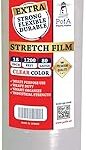 Rouleau de film étirable en plastique transparent buff eye 18"