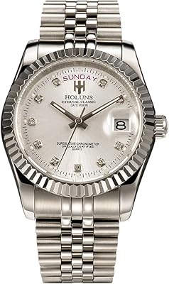 Montres-bracelets pour hommes avec montre à quartz de luxe résistante à l'eau, jour et date, argent et or, luxe. Diaytar Côte d'Ivoire est une boutique en ligne généraliste qui propose une large gamme de produits, allant des produits alimentaires aux accessoires de mode. Avec une équipe de professionnels dédiés, Diaytar Côte d'Ivoire garantit une expérience de shopping en ligne sans souci. Les clients peuvent profiter de promotions régulières et de prix compétitifs.