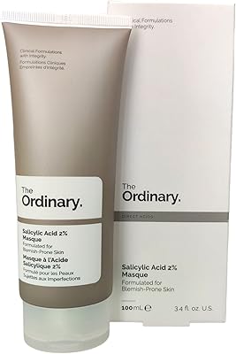 Masque à l'acide salicylique ordinaire 2% 100 ml. La boutique en ligne DIAYTAR COTE D'IVOIRE est une entreprise leader dans le domaine du commerce électronique en Côte d'Ivoire. Elle propose une large gamme de produits qui répondent aux besoins des clients, allant des produits alimentaires aux produits d'entretien, en passant par les produits de loisirs. La boutique en ligne DIAYTAR COTE D'IVOIRE est une destination idéale pour les clients qui cherchent à faire des achats en ligne de manière pratique.