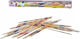 Grands bâtons de ramassage - jeu de mikado géant traditionnel classique en bois
