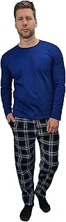 Ensemble pyjama croxader pour homme | pyjama 100 % coton | avec pantalon